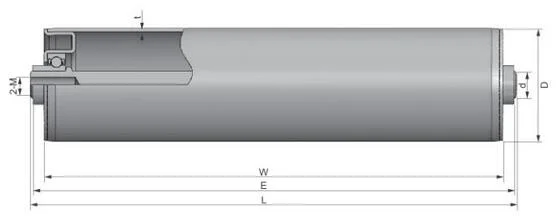 Huzhou Gravity Steel/Aluminum Conveyor Roller for Food, Medicial, Logistics, Conveyor System, etc.