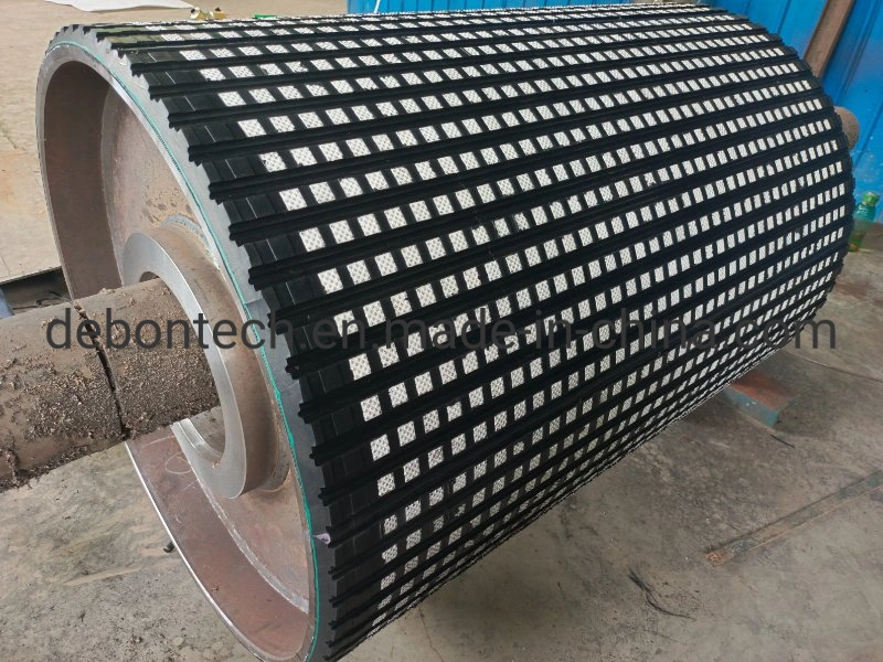 Conveyor Belt Roller Design Rubber Lagging Ceramic Lagging Sheet