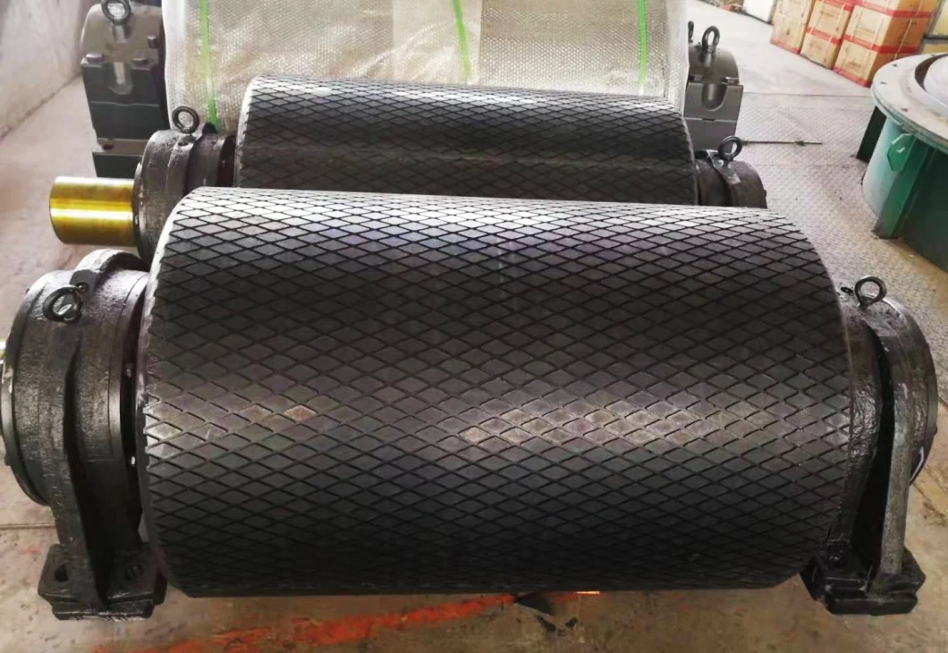 Conveyor Belt Roller Design Rubber Lagging Ceramic Lagging Sheet